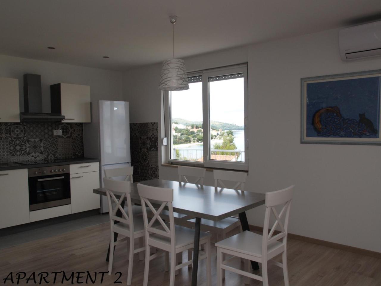 Apartments Luka Трогир Экстерьер фото